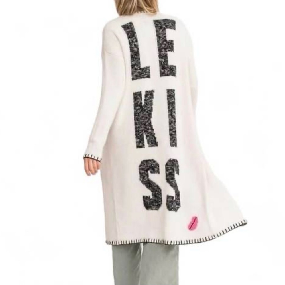 Kerri Rosenthal 100% Cashmere Le Kiss Duster XS